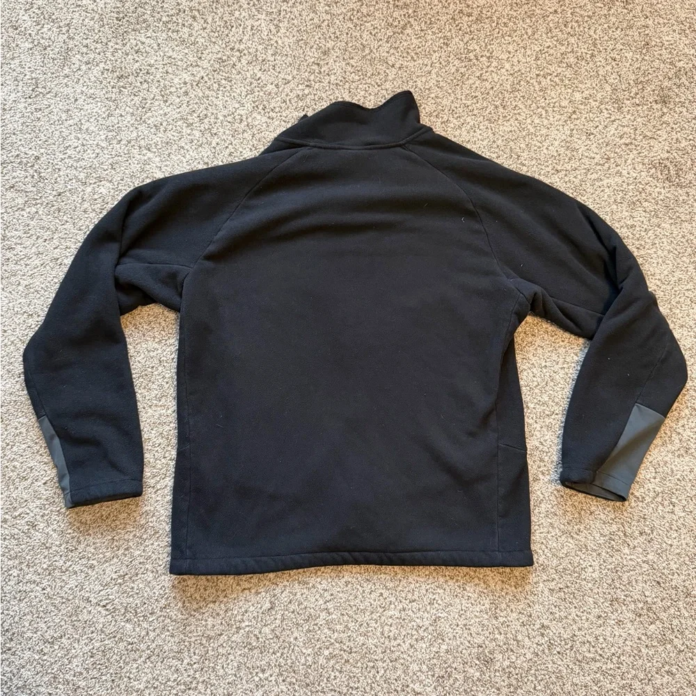 The‎ North Face Men’s Chimborazo Full Zip Fleece Jacket Size Large Black Gray